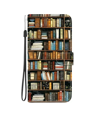 Housse Xiaomi Redmi Note 14 4G Bibliothèque Vintage