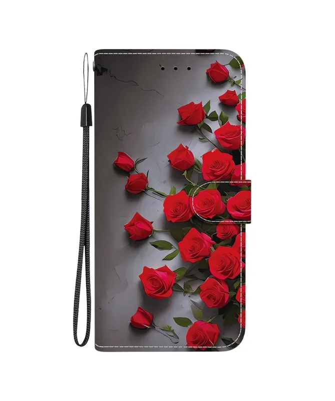 Housse Xiaomi Redmi Note 14 4G Roses Rouges Romantiques