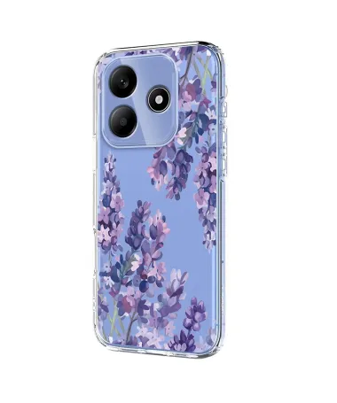 Coque Xiaomi Redmi Note 14 4G Transparente Anti-choc Motif Glycine