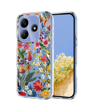 Coque Xiaomi Redmi Note 14 4G Fleur de Lys