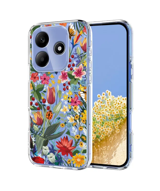 Coque Xiaomi Redmi Note 14 4G Fleur de Lys