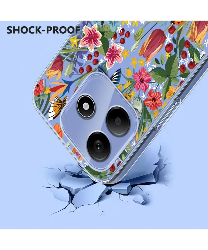 Coque Xiaomi Redmi Note 14 4G Fleur de Lys