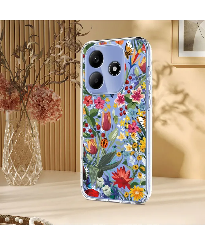 Coque Xiaomi Redmi Note 14 4G Fleur de Lys