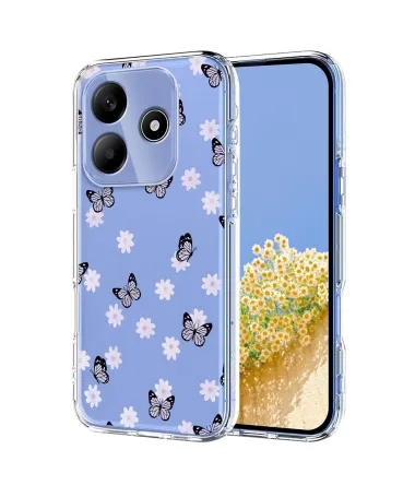 Coque Xiaomi Redmi Note 14 4G Papillons | ENVOLÉE