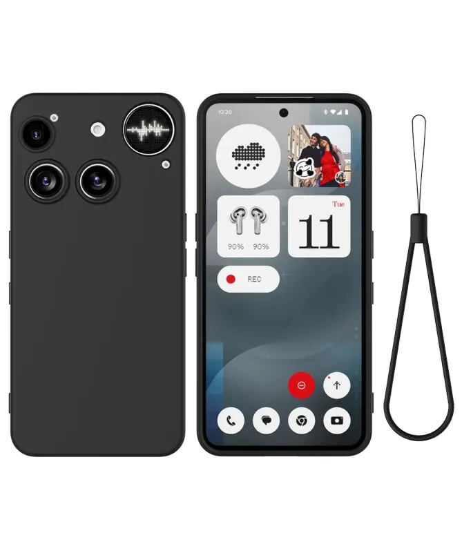 Coque Nothing Phone (3) Puro silicone liquide