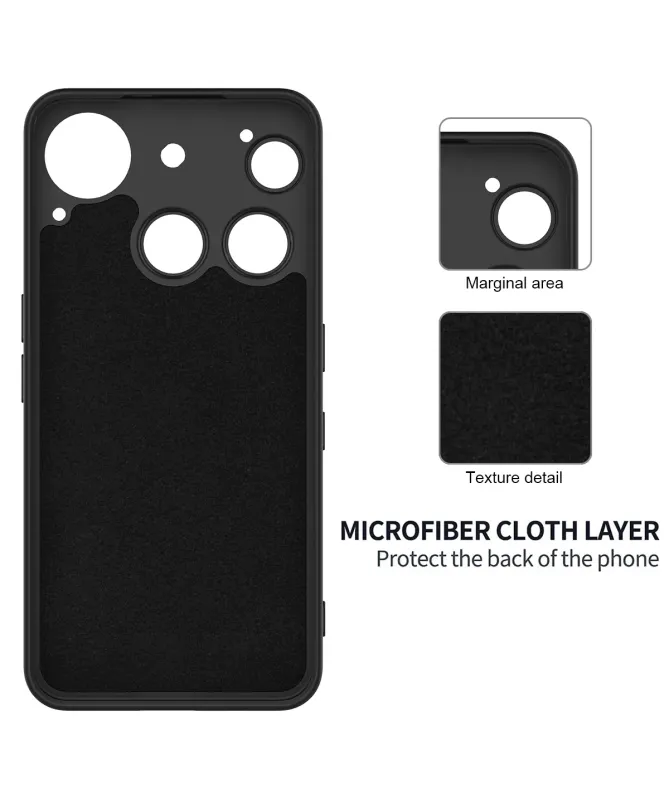 Coque Nothing Phone (3) Puro silicone liquide