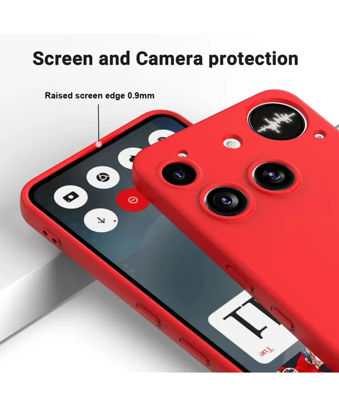 Coque Nothing Phone (3) Puro silicone liquide