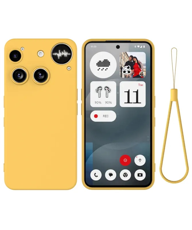 Coque Nothing Phone (3) Puro silicone liquide