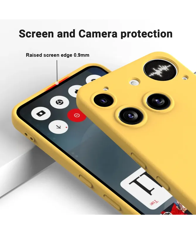 Coque Nothing Phone (3) Puro silicone liquide