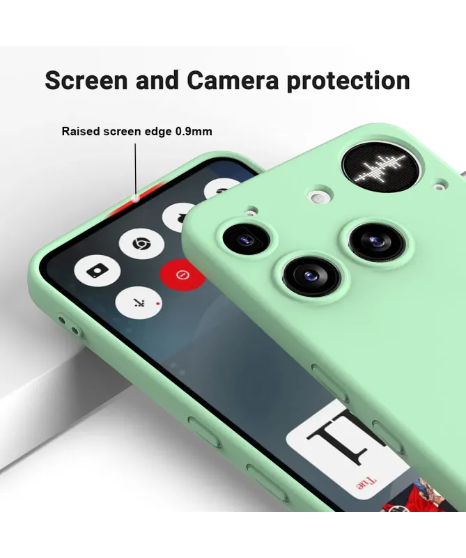 Coque Nothing Phone (3) Puro silicone liquide