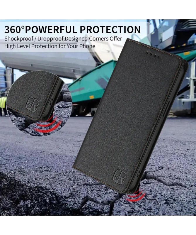 Housse Portefeuille Nothing Phone (3) avec Fonction Support