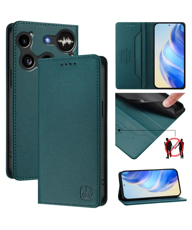 Housse Portefeuille Nothing Phone (3) avec Fonction Support