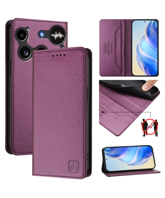 Housse Portefeuille Nothing Phone (3) avec Fonction Support