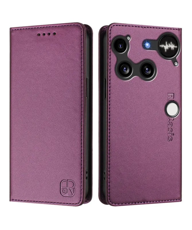 Housse Portefeuille Nothing Phone (3) avec Fonction Support