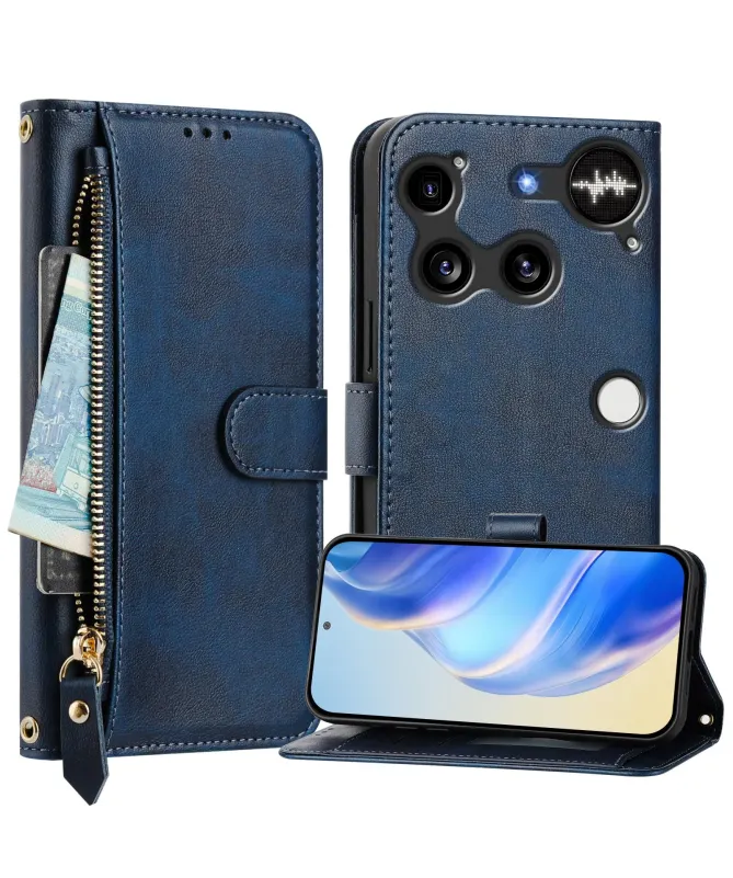 Housse Nothing Phone (3) Porte-Cartes à Lanière