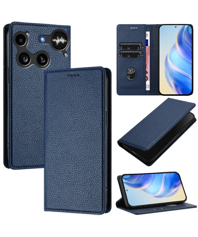 Flip Cover Nothing Phone (3) Texture Litchi et RFID