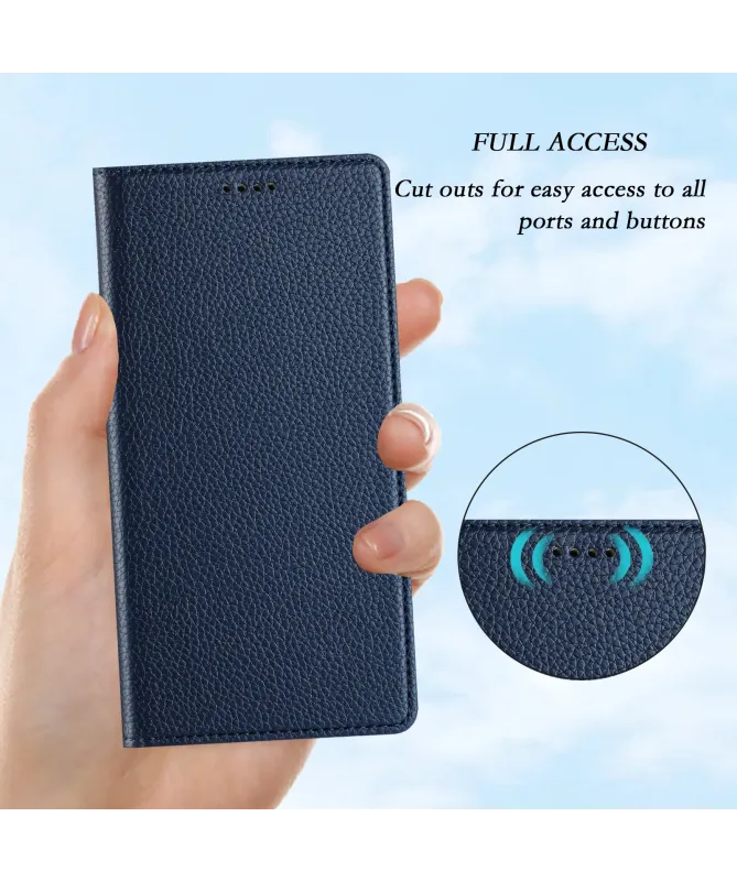 Flip Cover Nothing Phone (3) Texture Litchi et RFID