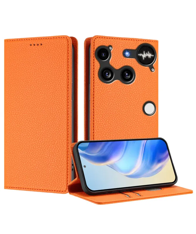 Flip Cover Nothing Phone (3) Texture Litchi et RFID