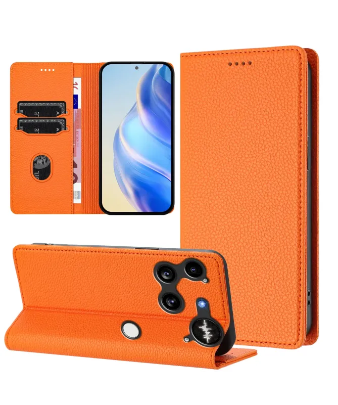 Flip Cover Nothing Phone (3) Texture Litchi et RFID