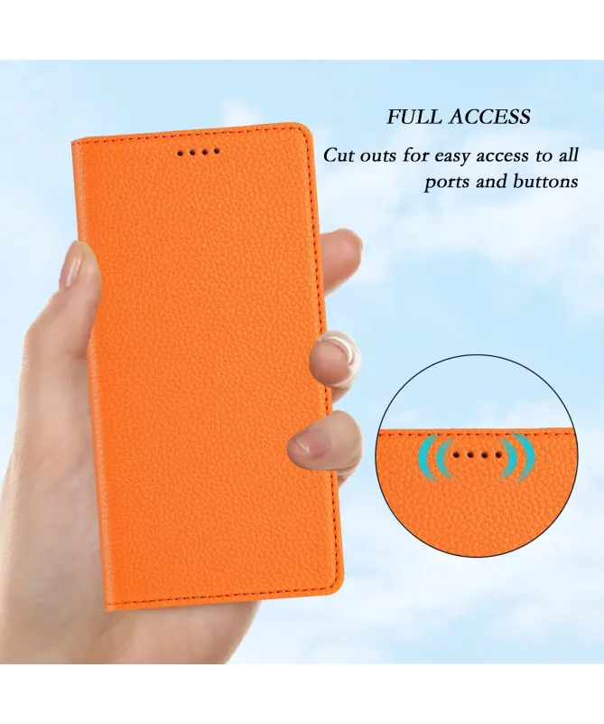 Flip Cover Nothing Phone (3) Texture Litchi et RFID