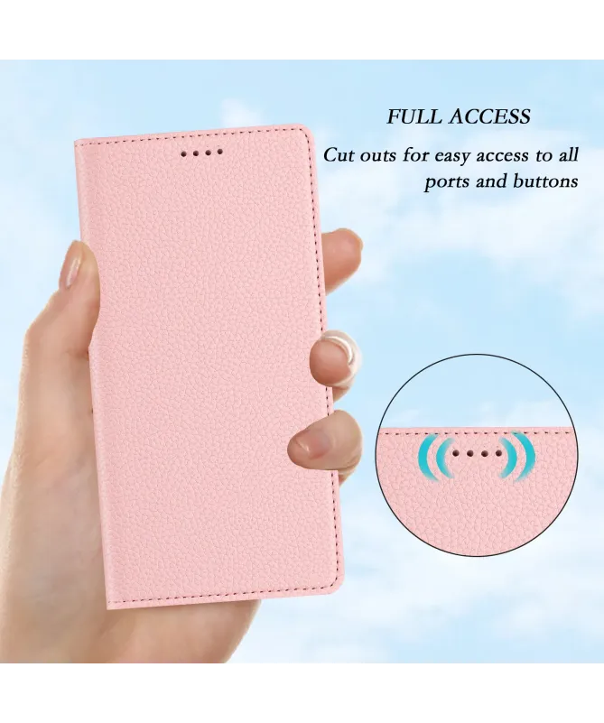 Flip Cover Nothing Phone (3) Texture Litchi et RFID