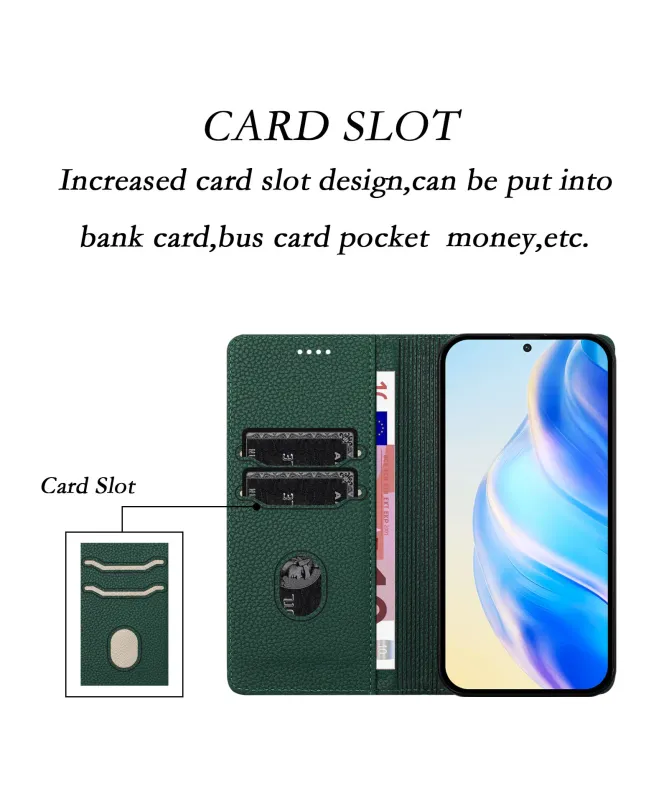 Flip Cover Nothing Phone (3) Texture Litchi et RFID
