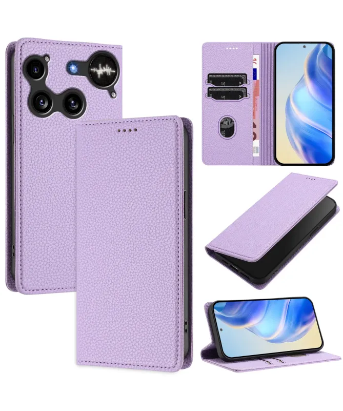 Flip Cover Nothing Phone (3) Texture Litchi et RFID
