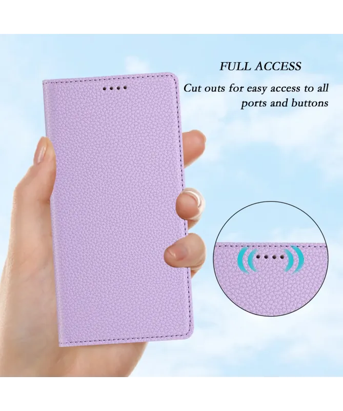 Flip Cover Nothing Phone (3) Texture Litchi et RFID