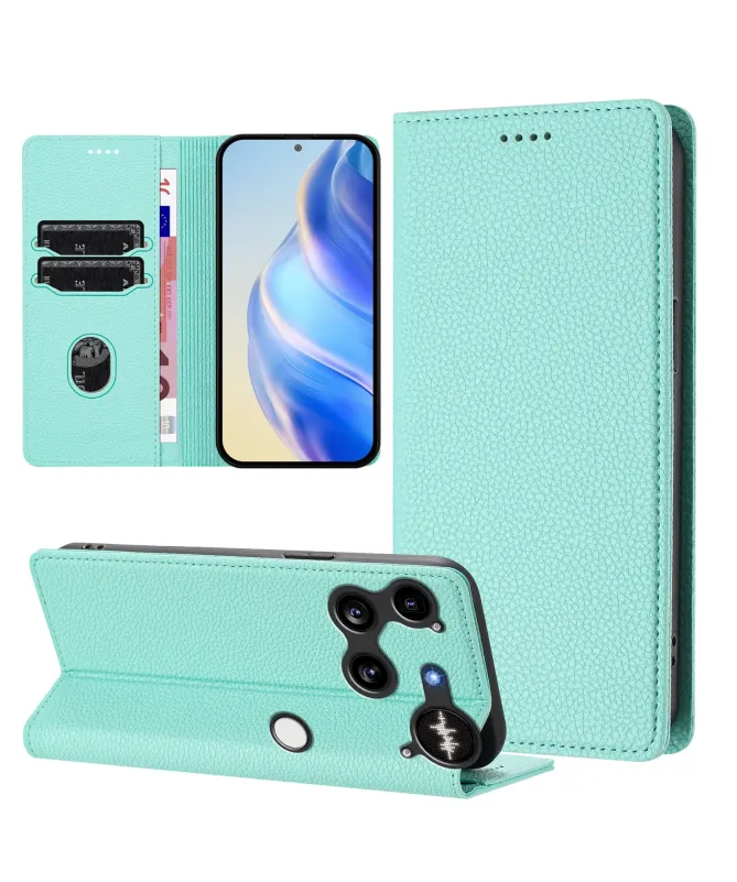 Flip Cover Nothing Phone (3) Texture Litchi et RFID