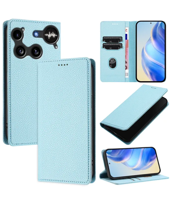 Flip Cover Nothing Phone (3) Texture Litchi et RFID