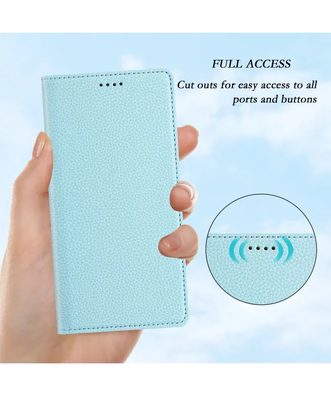 Flip Cover Nothing Phone (3) Texture Litchi et RFID