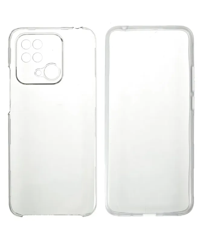 Coque Xiaomi Redmi 10C Avant et Arrière Transparent