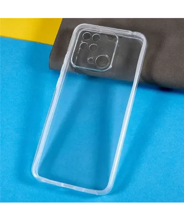 Coque Xiaomi Redmi 10C Avant et Arrière Transparent