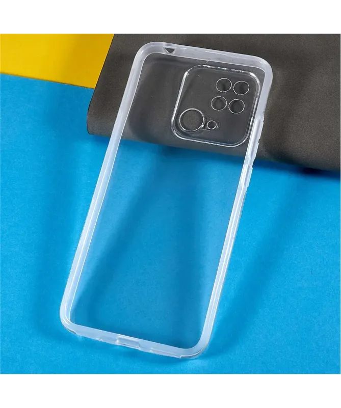 Coque Xiaomi Redmi 10C Avant et Arrière Transparent