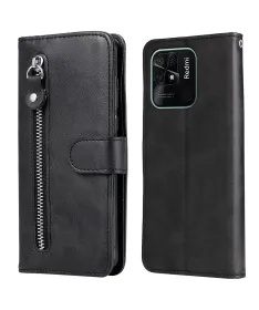 Housse Xiaomi Redmi 10C Zipper Pocket Fonction Support