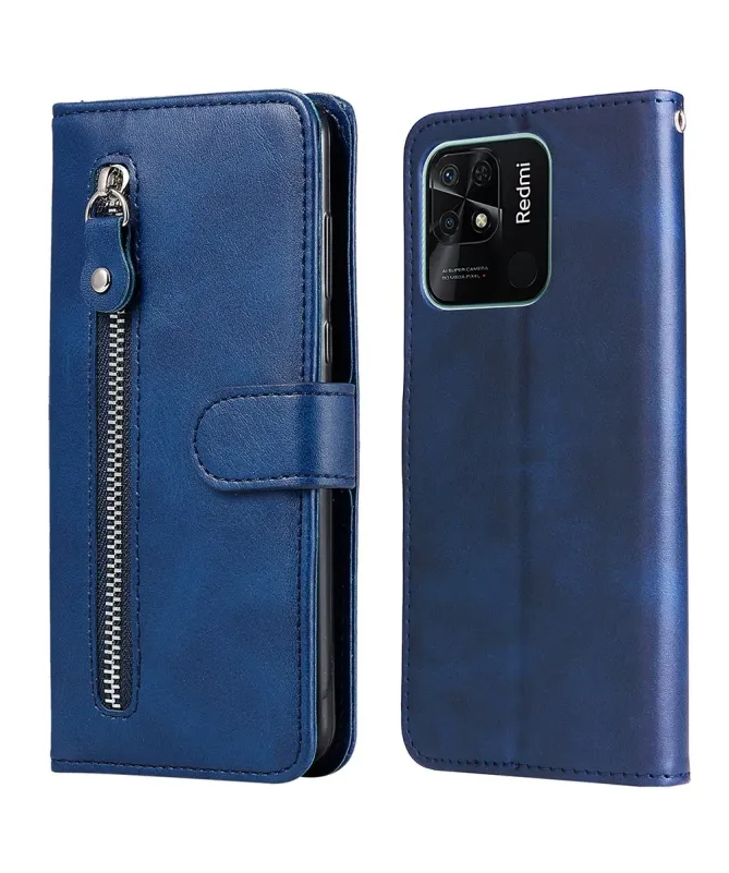 Housse Xiaomi Redmi 10C Zipper Pocket Fonction Support
