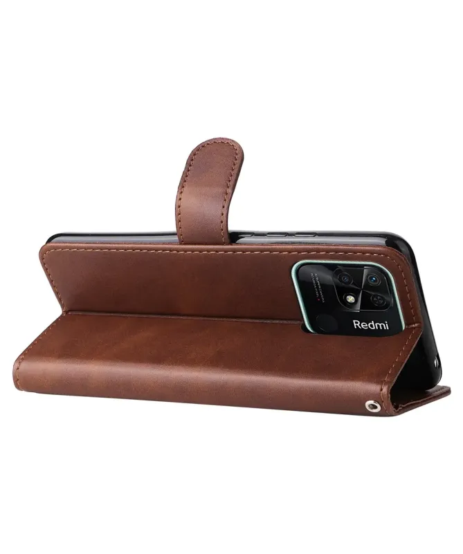 Housse Xiaomi Redmi 10C Zipper Pocket Fonction Support