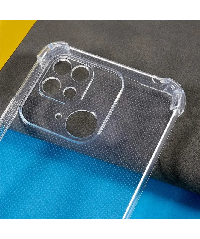 Coque Xiaomi Redmi 10C transparente angles renforcés