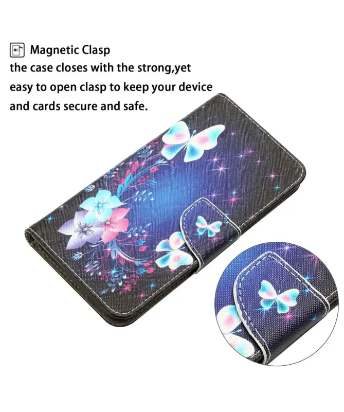 Housse Xiaomi Redmi 10C Papillons Scintillants