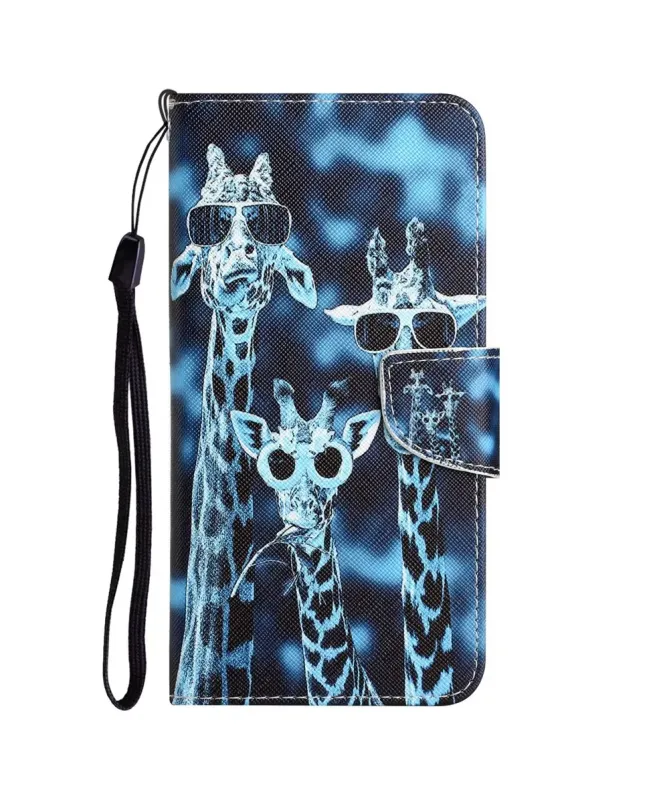Housse Xiaomi Redmi 10C Girafes Lunettes