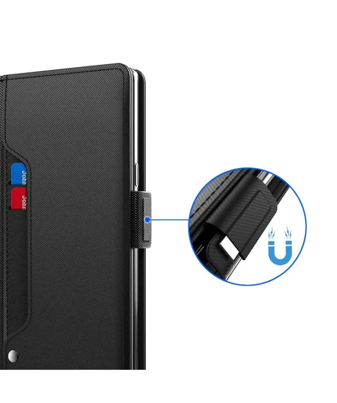 Housse Xiaomi Redmi 10C Flip premium porte cartes avec miroir