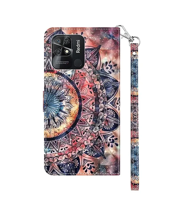 Housse Xiaomi Redmi 10C Mandala Galaxie