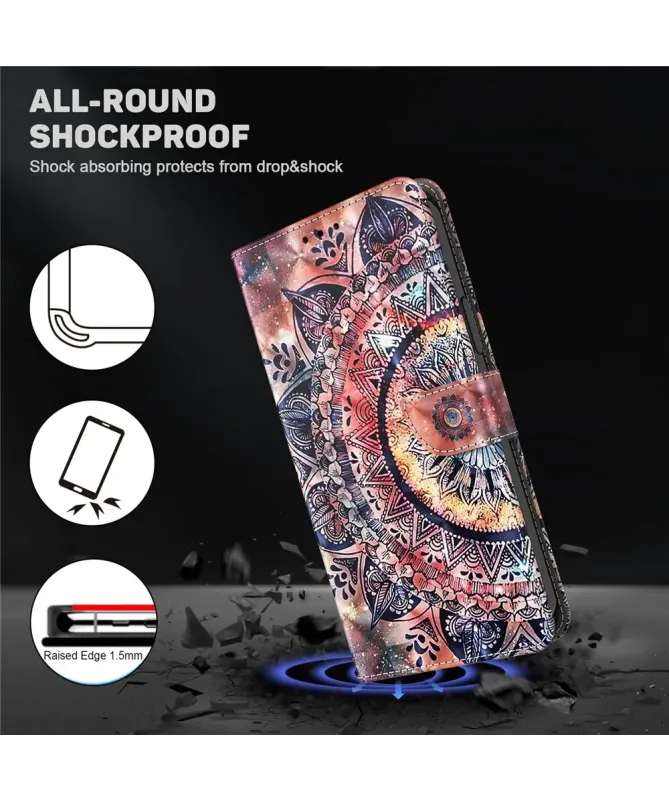 Housse Xiaomi Redmi 10C Mandala Galaxie