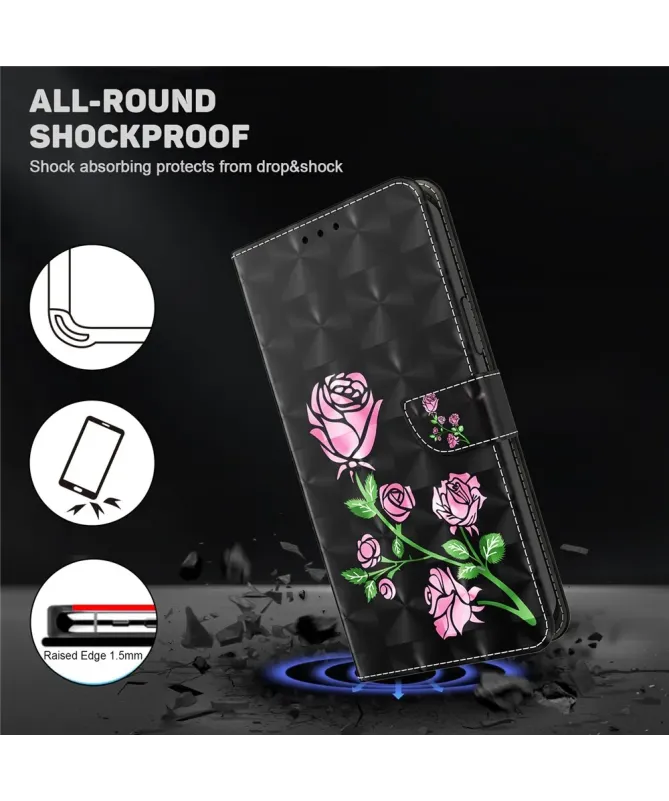Housse Xiaomi Redmi 10C Roses Romantiques