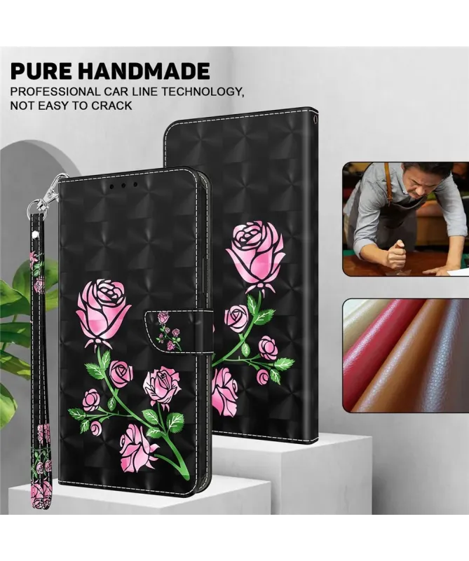 Housse Xiaomi Redmi 10C Roses Romantiques