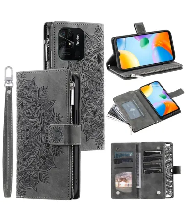 Housse Xiaomi Redmi 10C Mandala Porte-Cartes