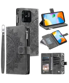 Housse Xiaomi Redmi 10C Mandala Porte-Cartes