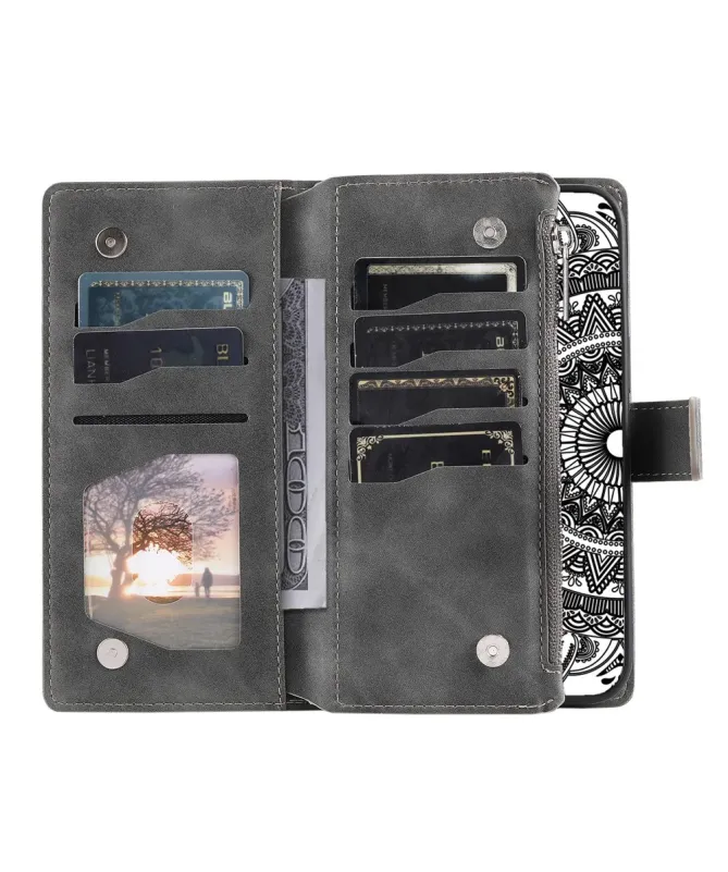 Housse Xiaomi Redmi 10C Mandala Porte-Cartes