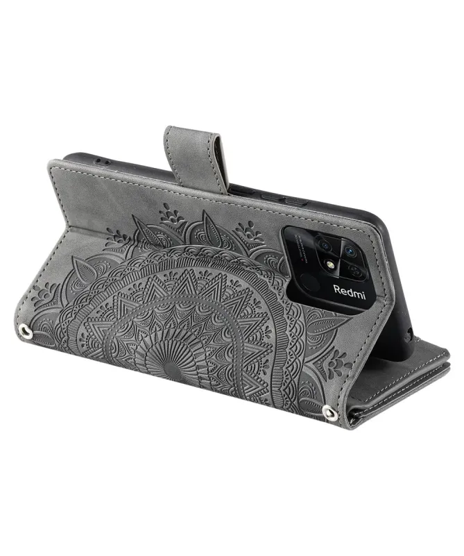 Housse Xiaomi Redmi 10C Mandala Porte-Cartes