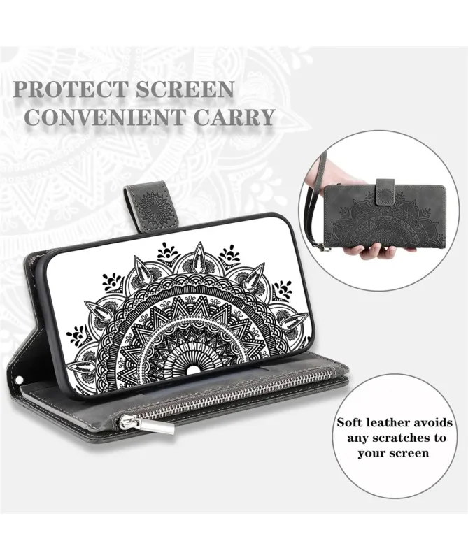 Housse Xiaomi Redmi 10C Mandala Porte-Cartes